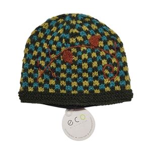 Rising Tide Wool Knit Beanie Hat